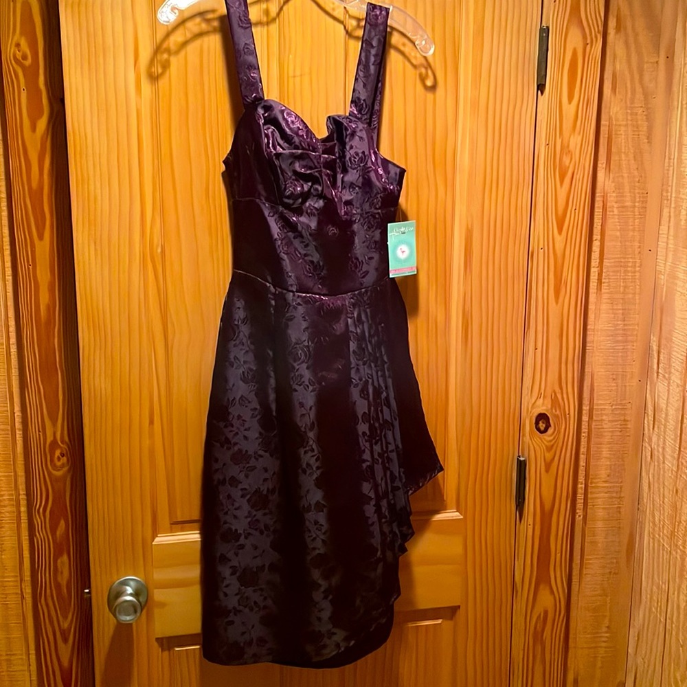 Vintage Purple Sarong Pinup Retro Vintage style dress